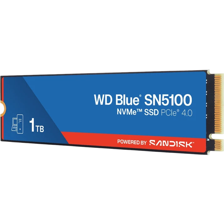 Накопитель SSD 1Tb WD Blue SN5100 (WDS100T5B0E)