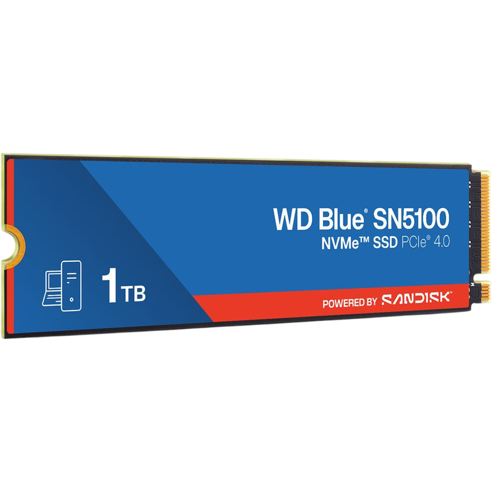 Накопитель SSD 1Tb WD Blue SN5100 (WDS100T5B0E) - фото 3