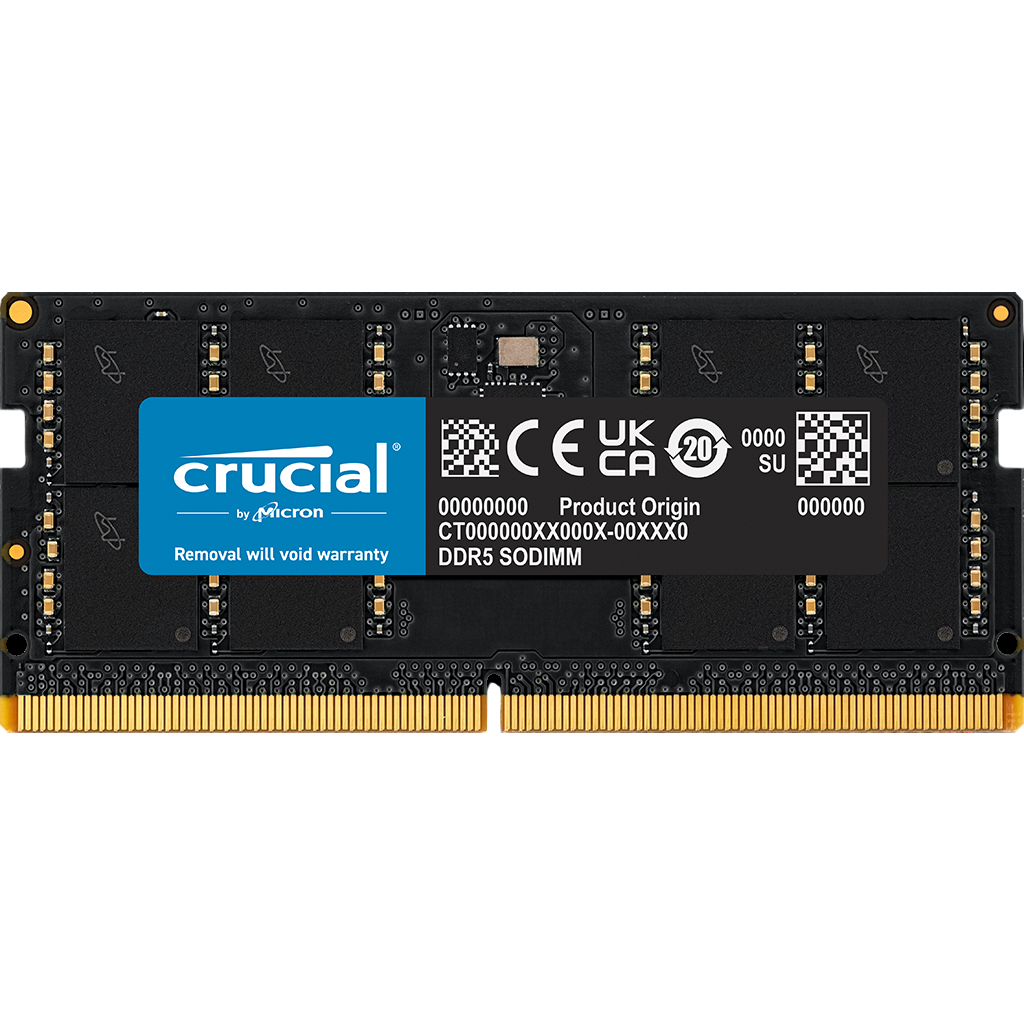 Оперативная память 48GB DDR5 5600MHz Crucial SO-DIMM (CT48G56C46S5)