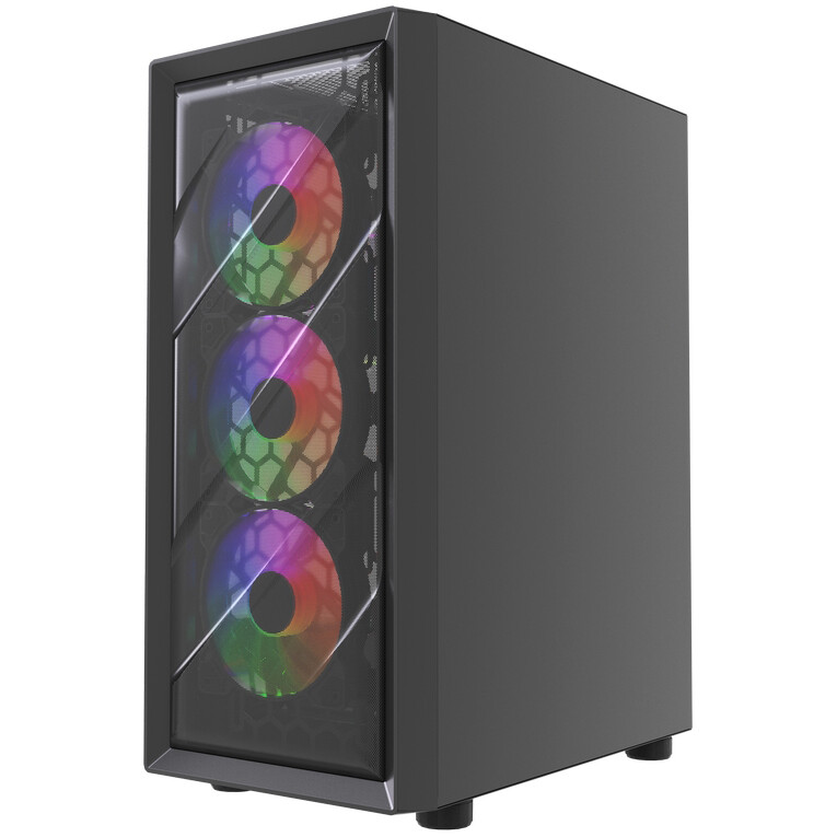 Корпус Powercase Mistral EA21 Black - CMAEA21-L4 - фото 3