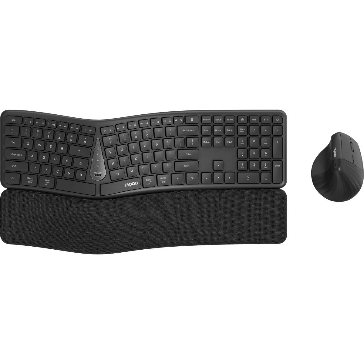 Клавиатура + мышь Rapoo 8810ME Dark Grey