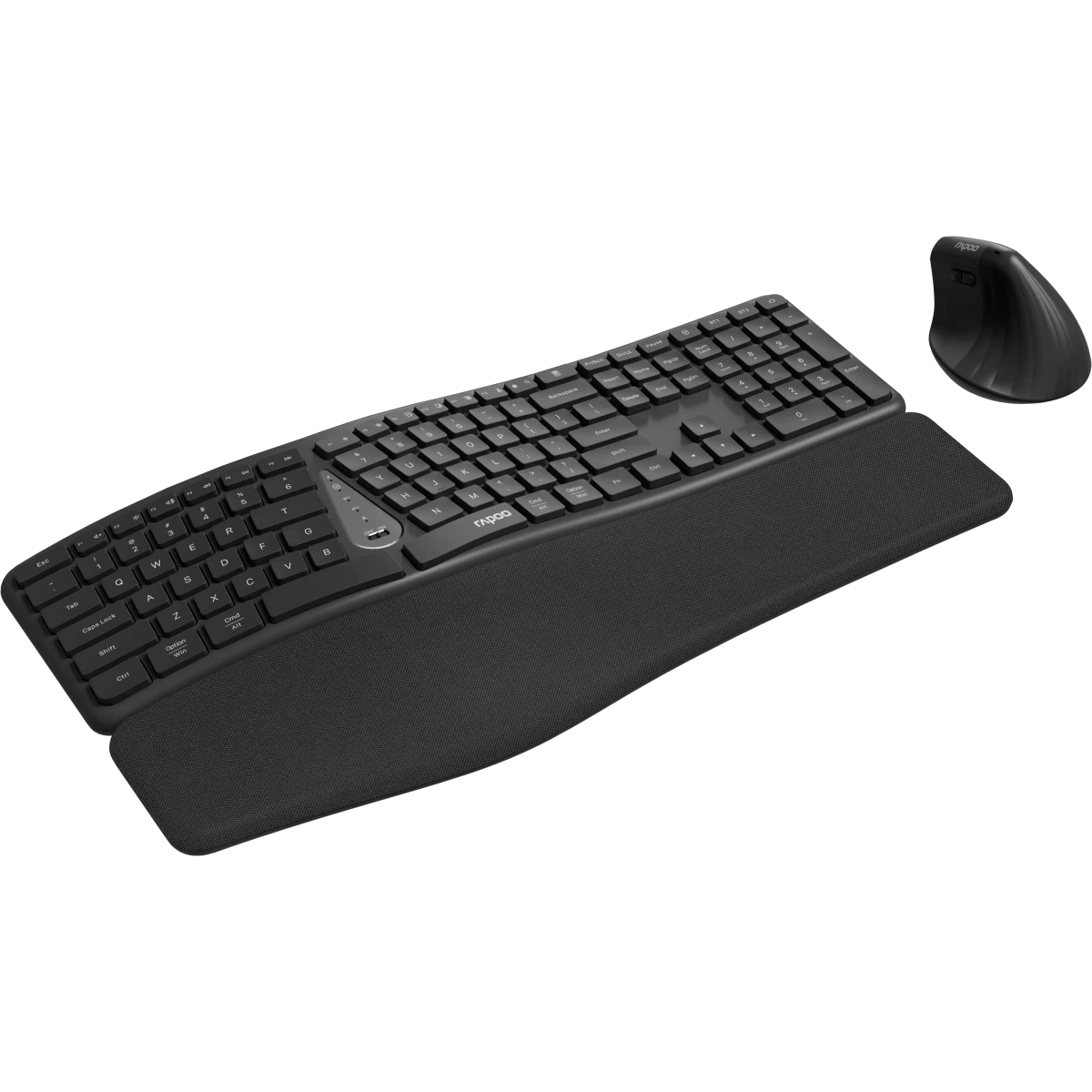 Клавиатура + мышь Rapoo 8810ME Dark Grey - фото 2