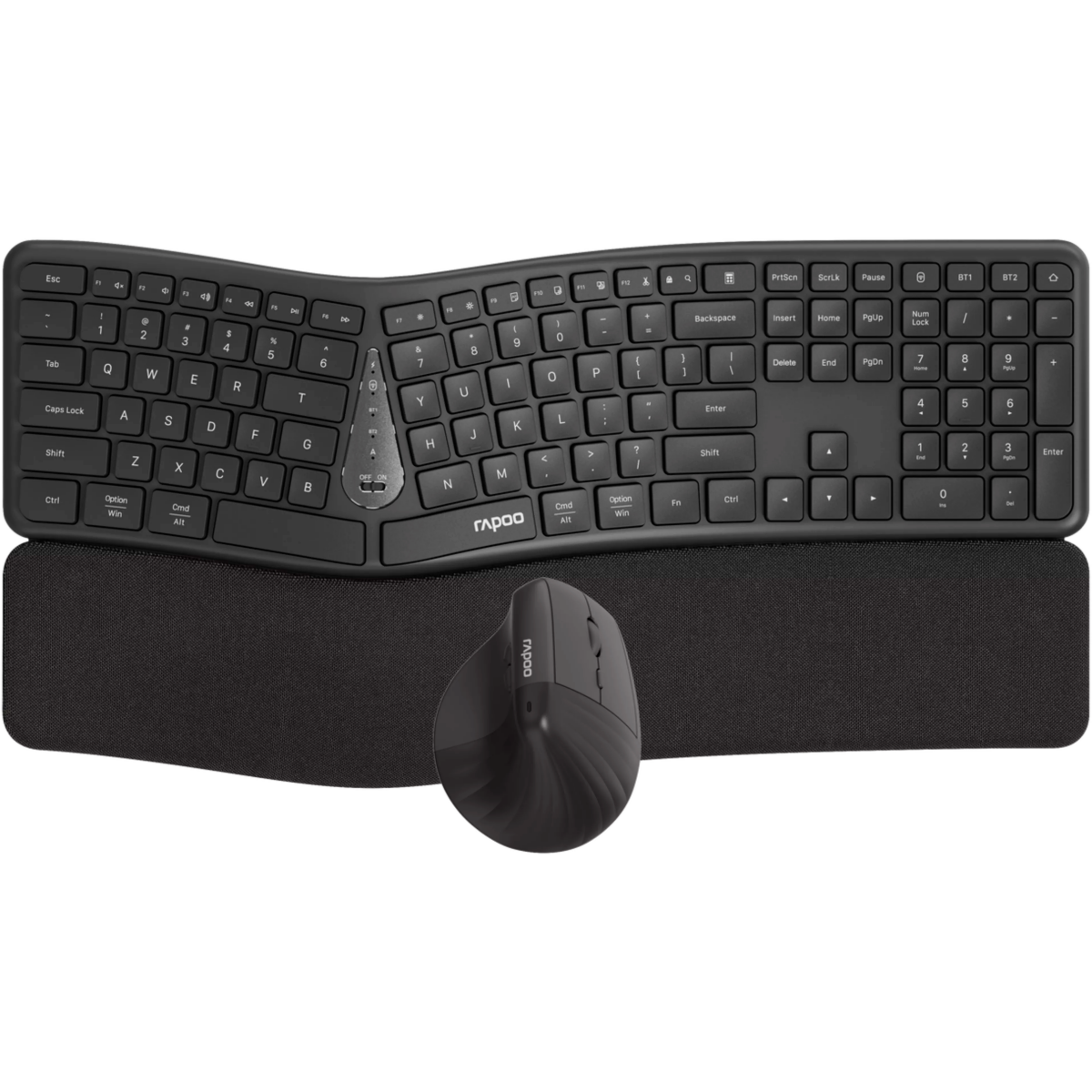 Клавиатура + мышь Rapoo 8810ME Dark Grey - фото 3