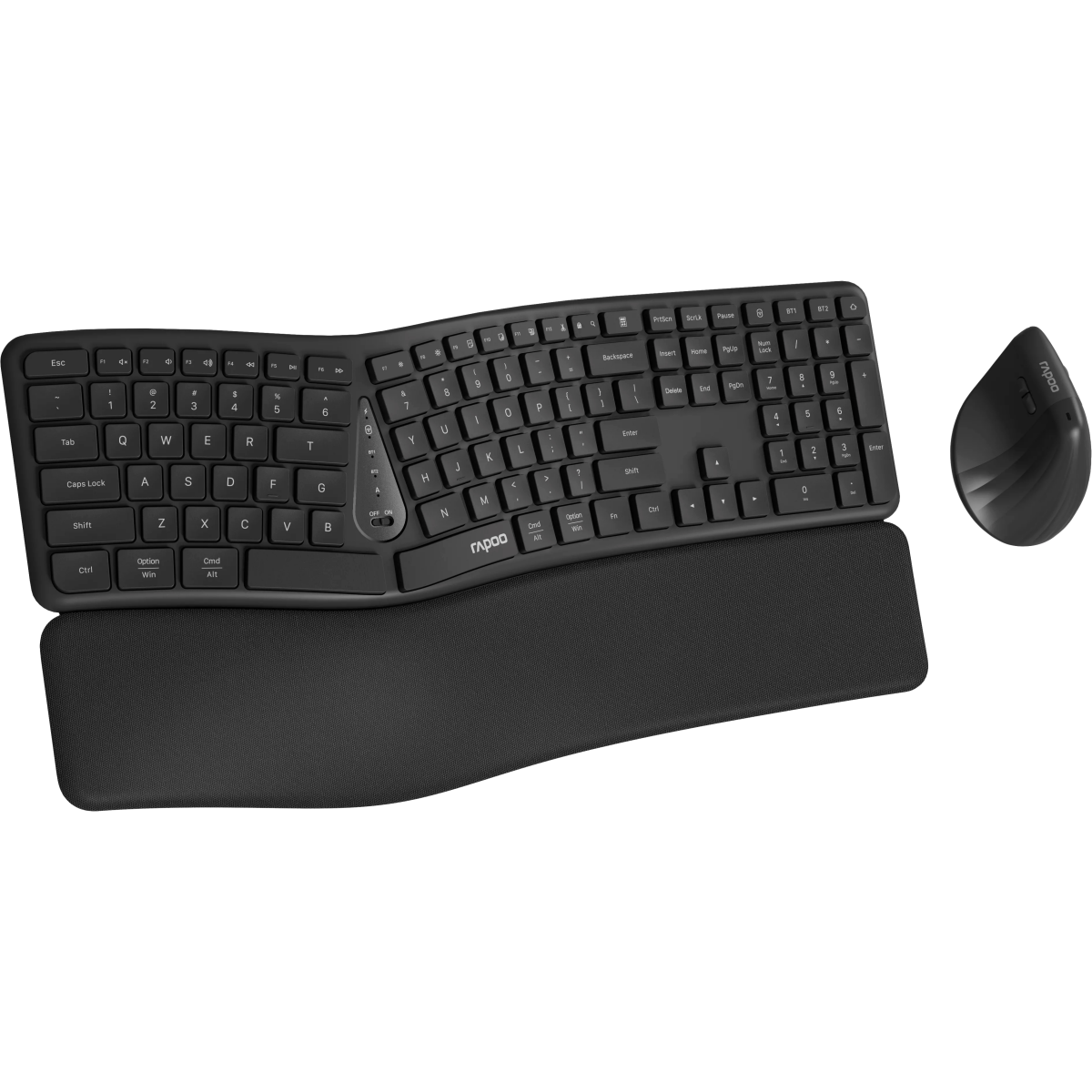 Клавиатура + мышь Rapoo 8810ME Dark Grey - фото 6