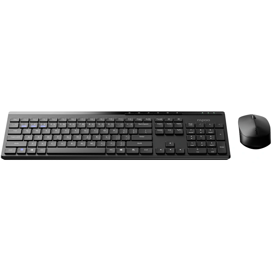 Клавиатура + мышь Rapoo 8100GT Black - фото 4
