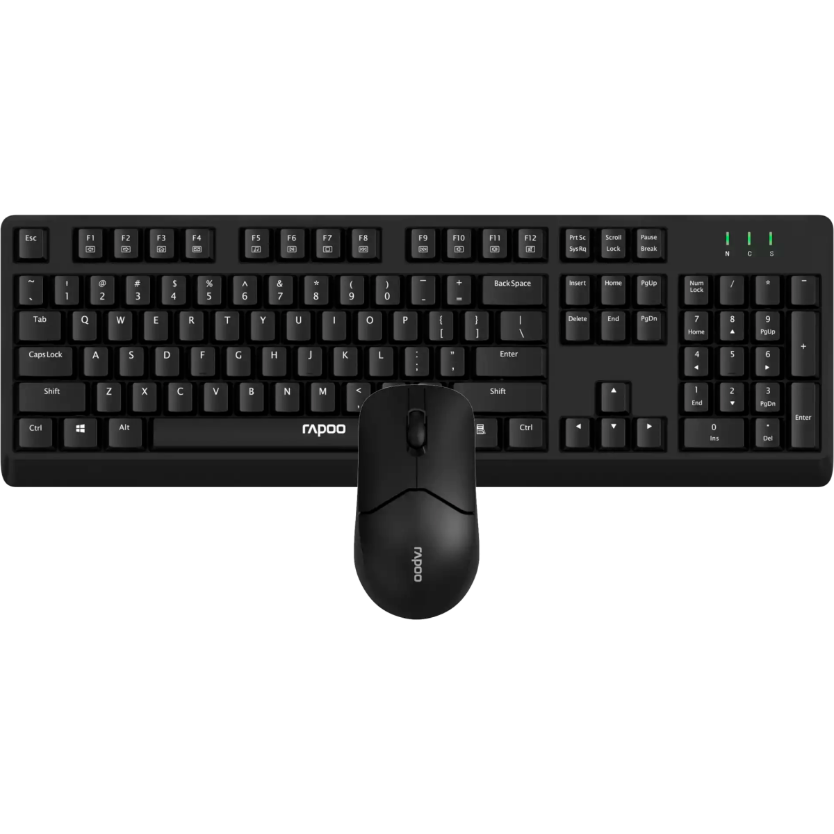 Клавиатура + мышь Rapoo X1500 Black