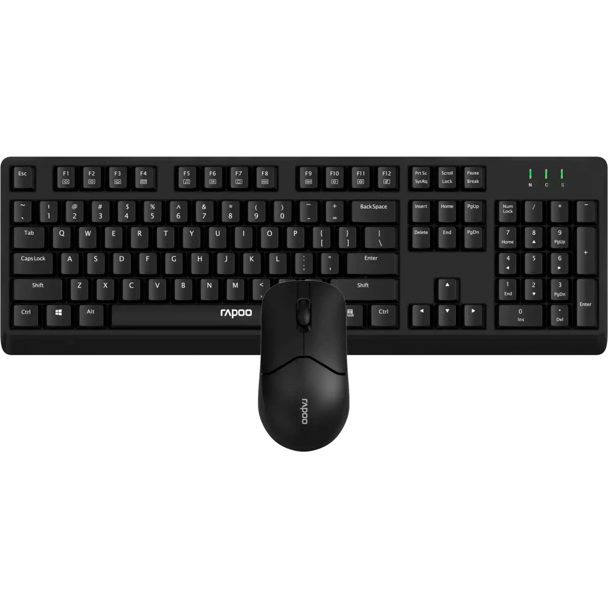 Клавиатура + мышь Rapoo X1500 Black