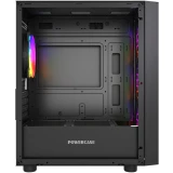 Корпус Powercase Mistral Micro EM19 Black (CMMEM19B-A4)