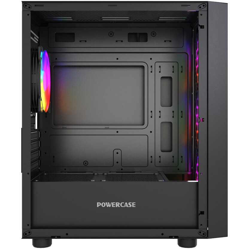 Корпус Powercase Mistral Micro EM19 Black - CMMEM19B-A4 - фото 4