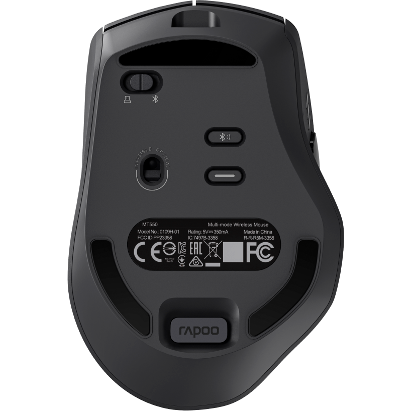 Мышь Rapoo MT550L Black - фото 3