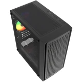 Корпус Powercase Mistral Micro EM20 Black (CMMEM20B-L3)