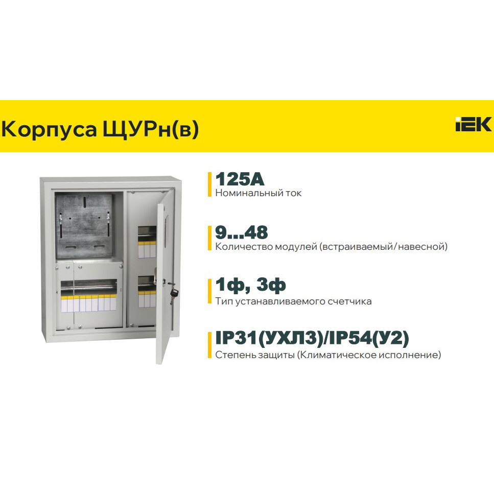 Распределительный щит IEK TITAN ЩУРн-3/12зо-1 - MKM35-N-12-31-ZO - фото 2
