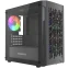 Корпус Powercase Mistral Micro D3B ARGB V2 Black - CMMDB-A3-V2