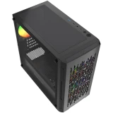 Корпус Powercase Mistral Micro D3B ARGB V2 Black (CMMDB-A3-V2)