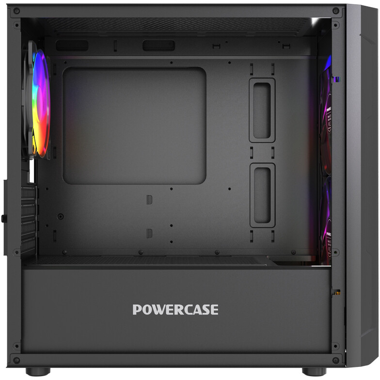 Корпус Powercase Mistral Micro D3B ARGB V2 Black - CMMDB-A3-V2 - фото 5