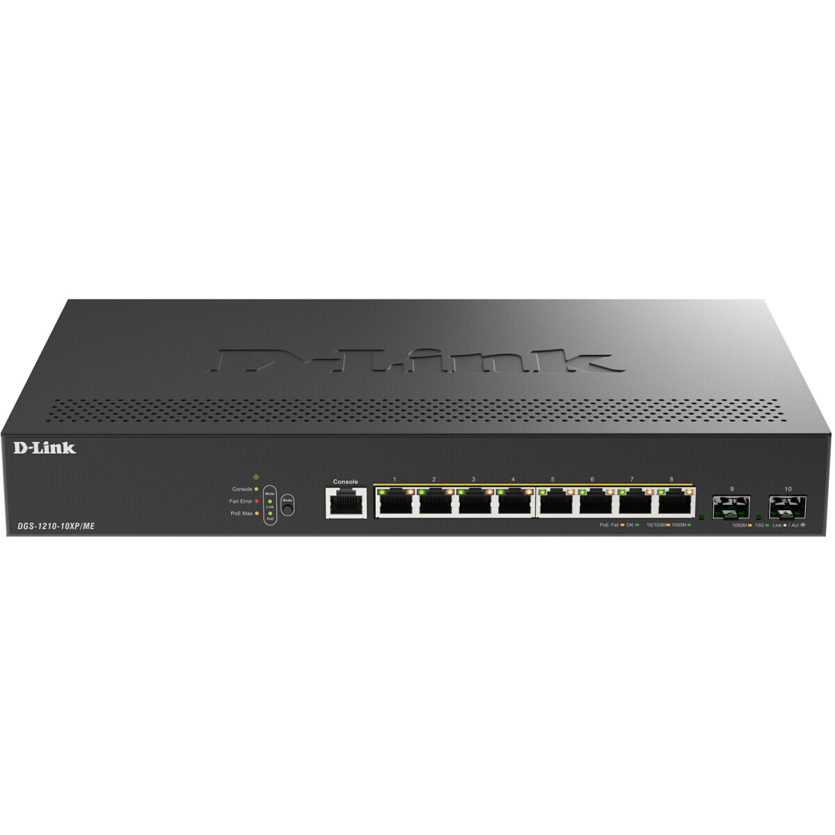 Коммутатор (свитч) D-Link DGS-1210-10XP/ME