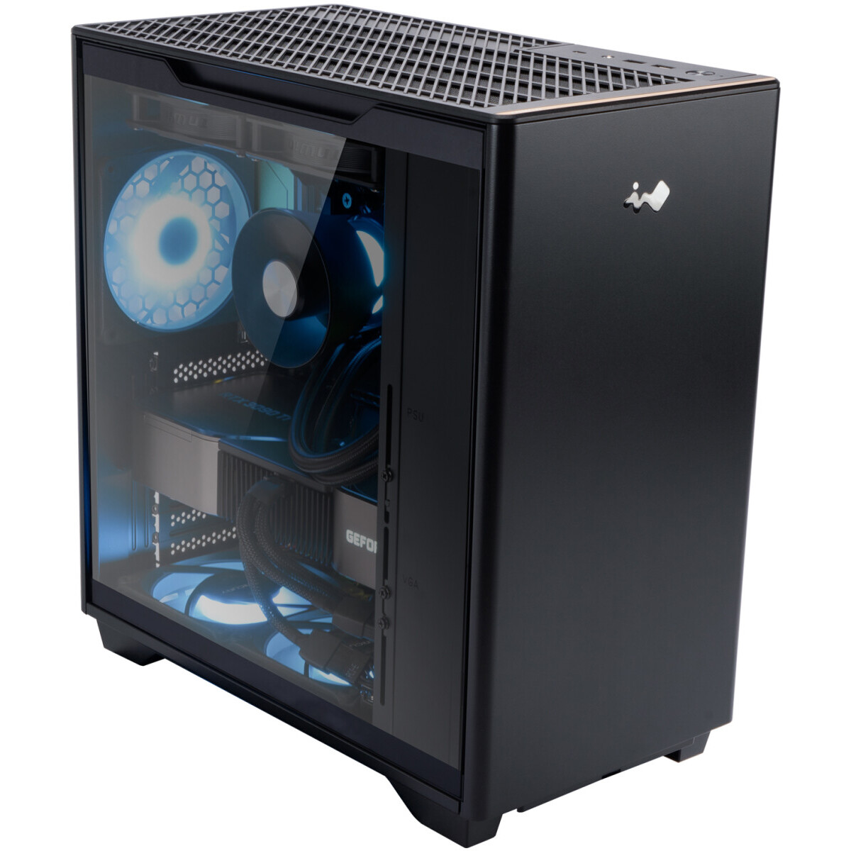 Корпус InWin A5 (CF19) Black - 6194845 - фото 10