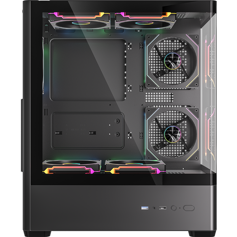 Корпус Formula Crystal U1 Floe Black - фото 6