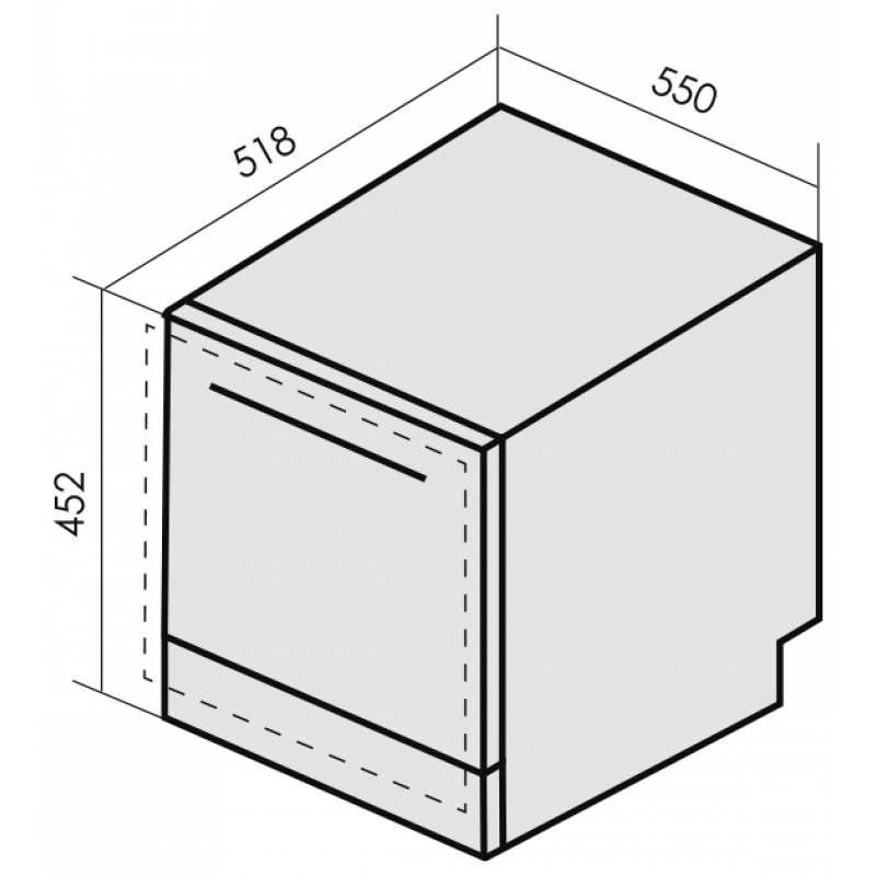 Встраиваемая посудомоечная машина MBS DW-606 - фото 8
