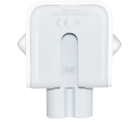 Переходник питания Apple AC Wall Plug EU (A1561) - фото 3