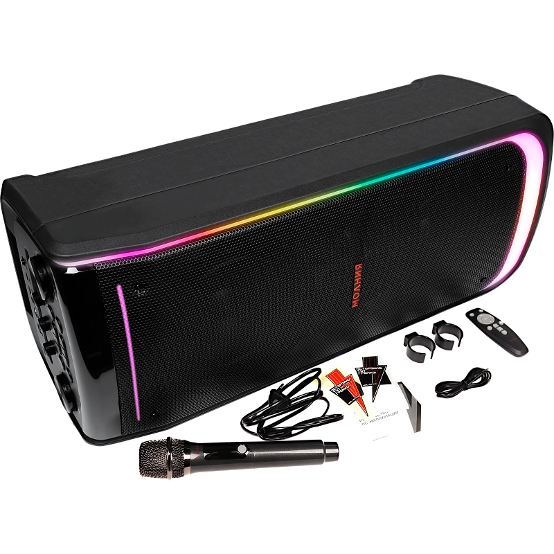 Портативная акустика УРАЛ МОЛНИЯ 10000 Чёрный - фото 4