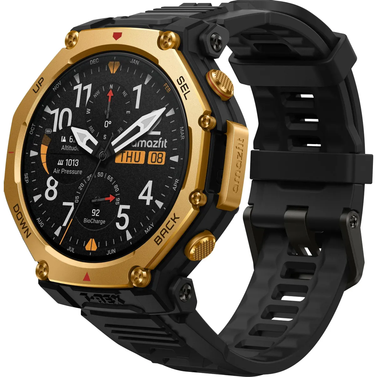 Умные часы Amazfit T-Rex 3 Pro 48mm Black/Gold - 1747223