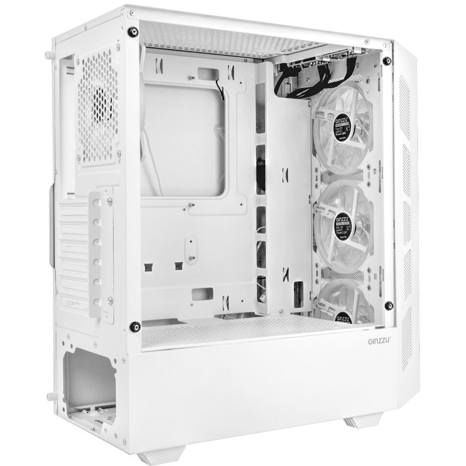 Корпус Ginzzu RX330 White - фото 3