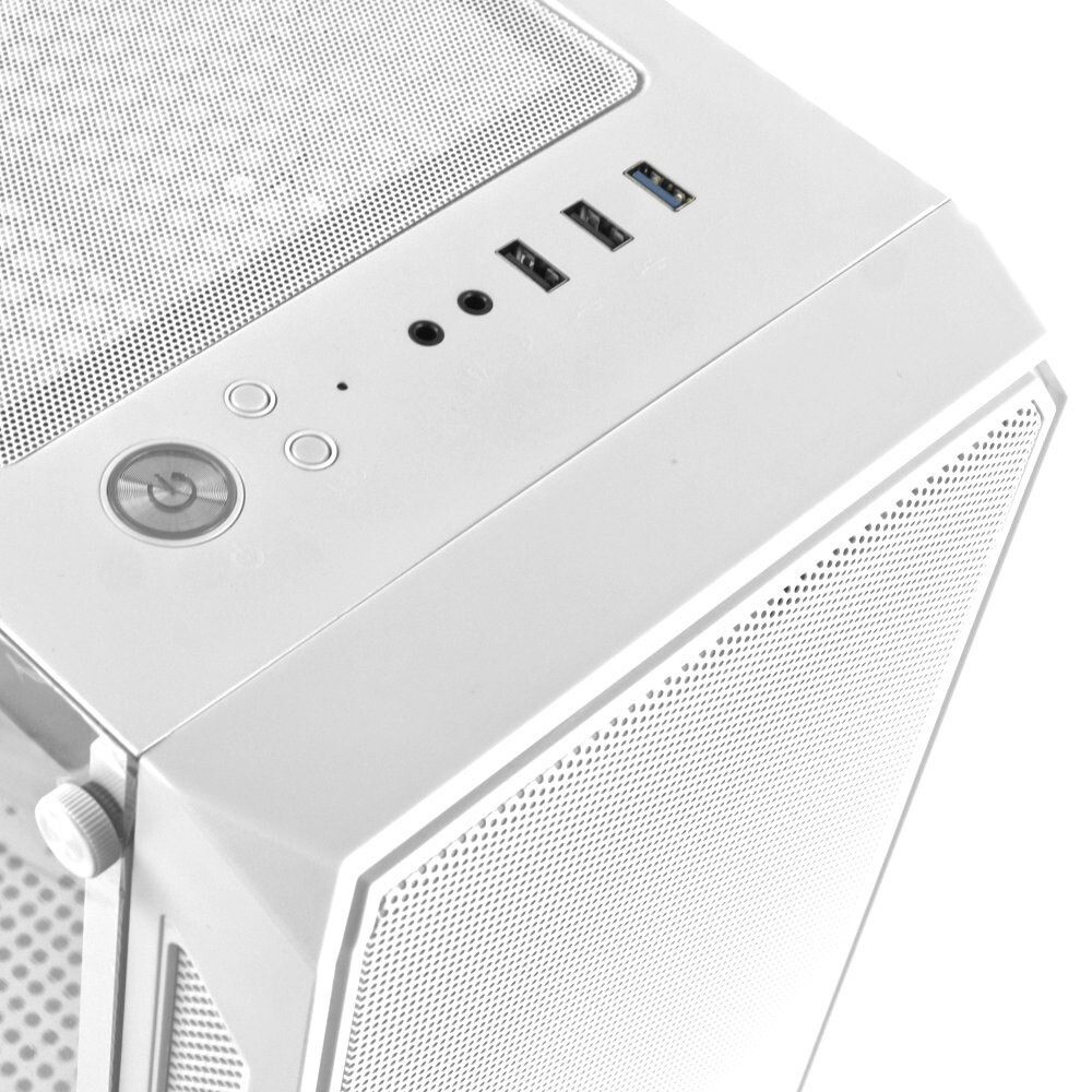 Корпус Ginzzu RX330 White - фото 7