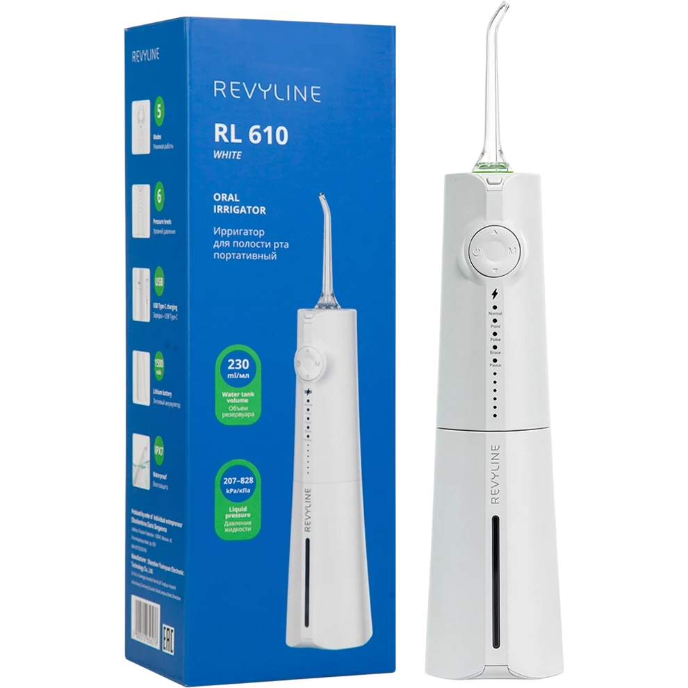 Ирригатор Revyline RL 610 White - 6513 - фото 8