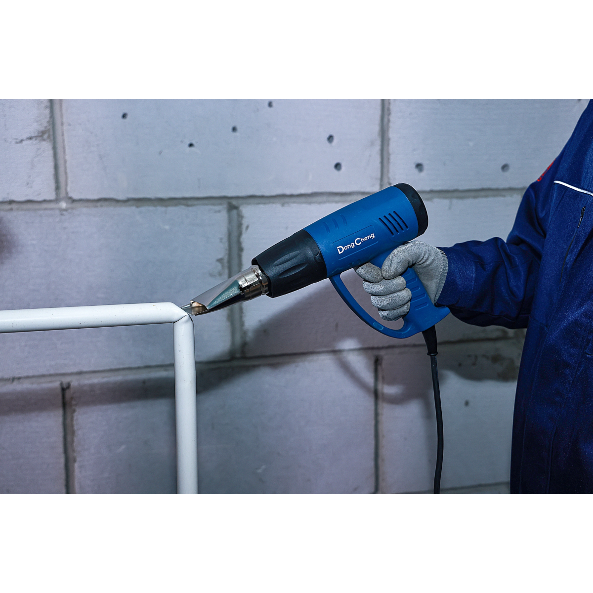 Строительный фен DongCheng DQB2000 - фото 2