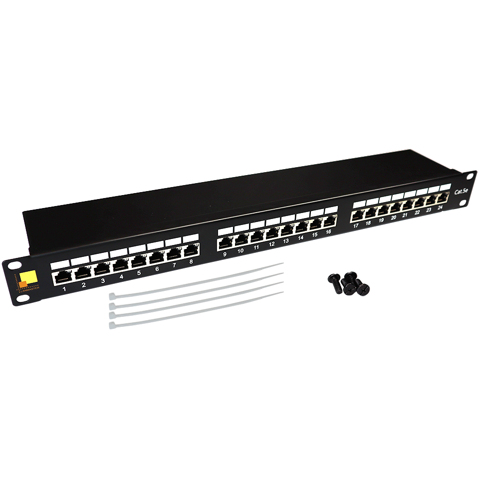 Патч-панель Lanmaster LAN-PPi24S5E