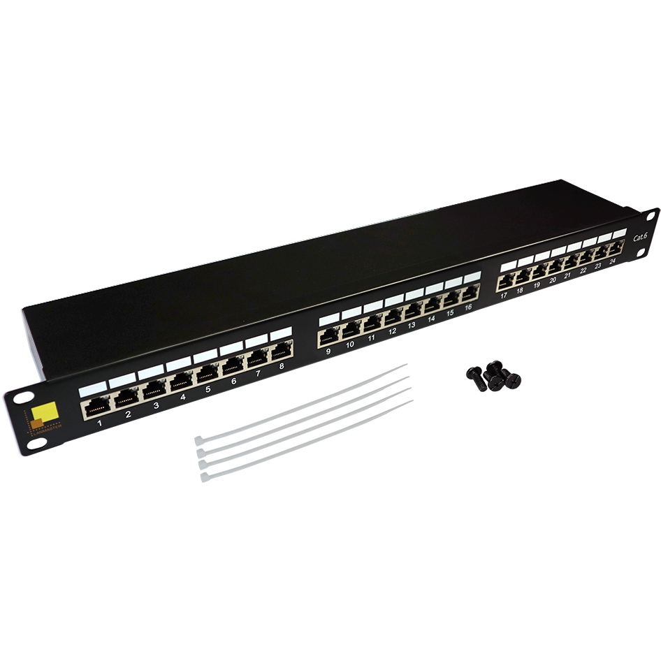 Патч-панель Lanmaster LAN-PPi24S6