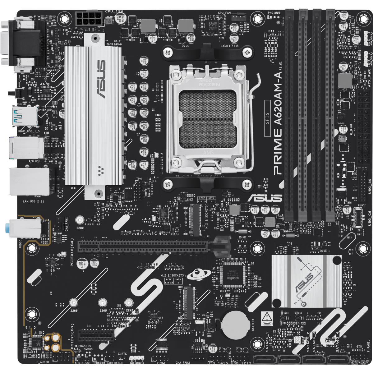 Материнская плата ASUS PRIME A620AM-A-CSM