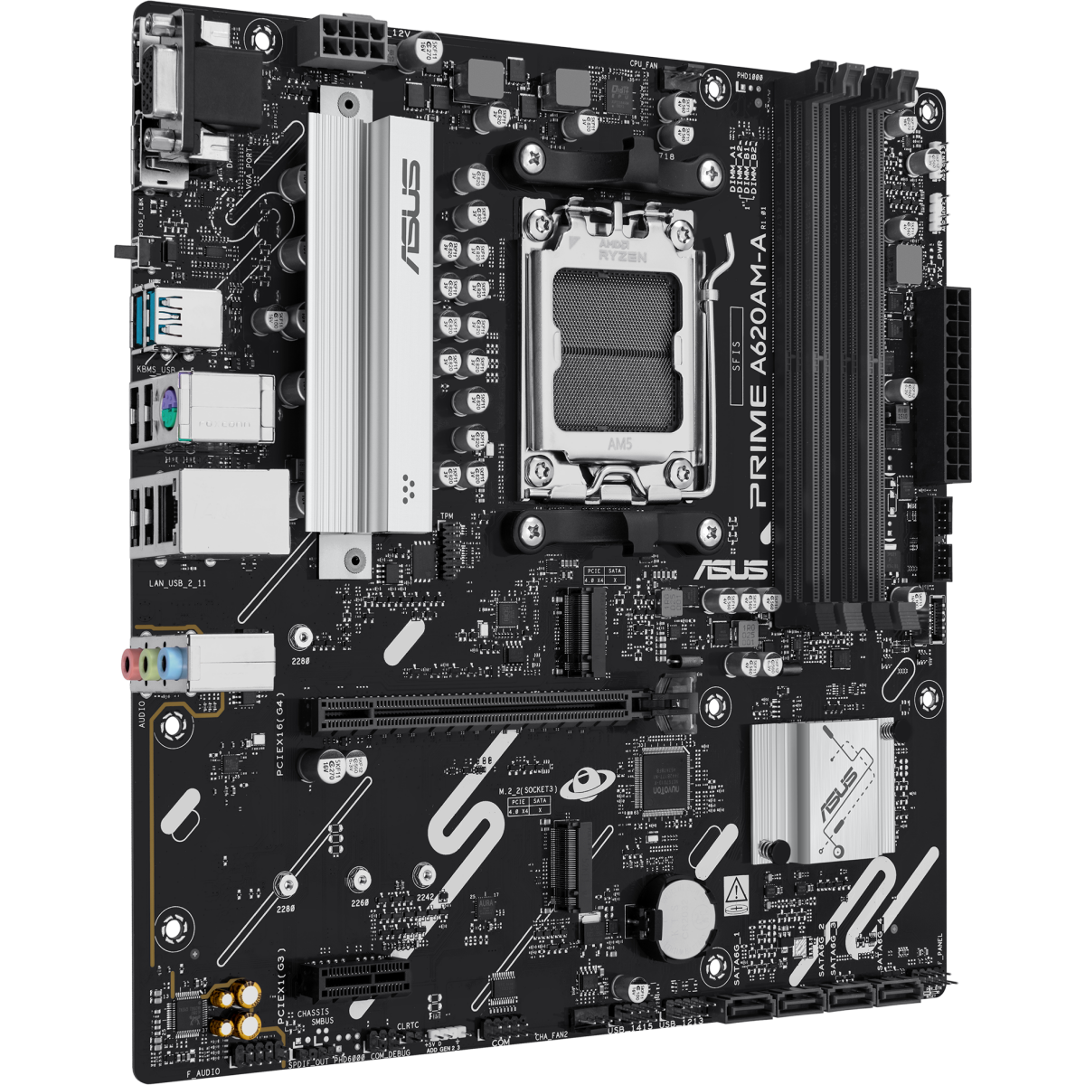 Материнская плата ASUS PRIME A620AM-A-CSM - фото 2