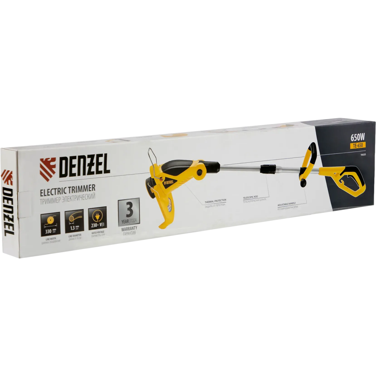 Триммер Denzel TE-650 - 96620 - фото 11