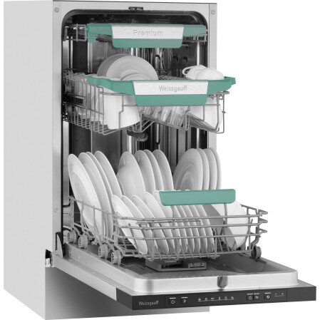 Встраиваемая посудомоечная машина Weissgauff BDW 4536 D Inverter AutoOpen Infolight - 433987 - фото 4