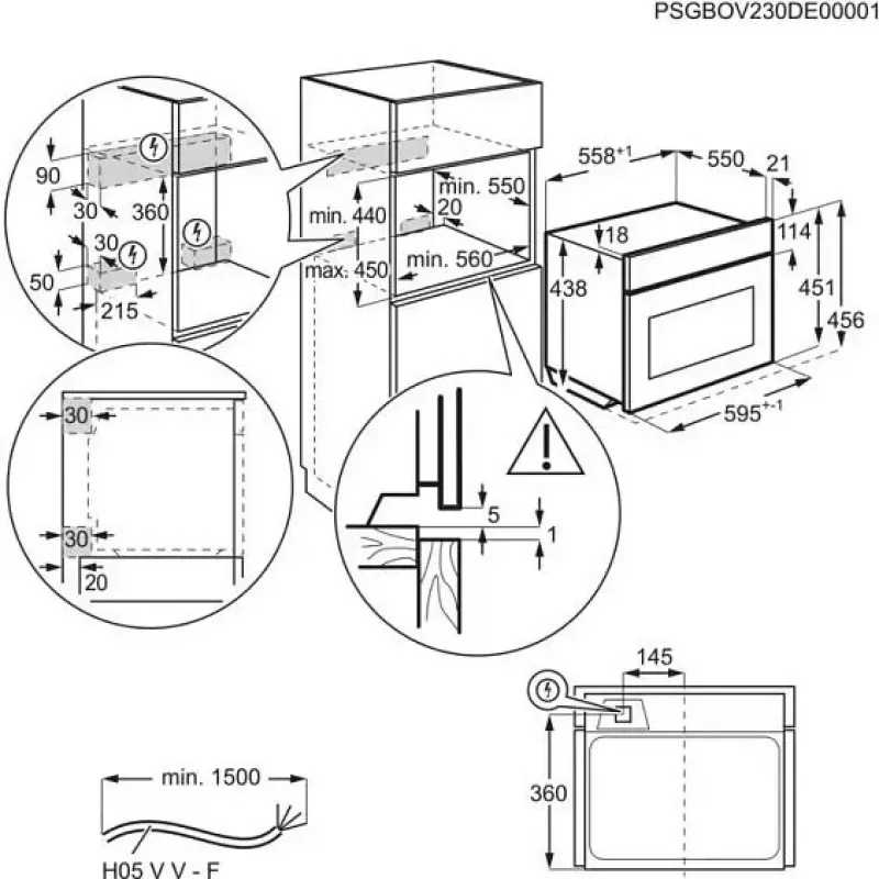 Встраиваемая микроволновая печь Electrolux EVM9E2XT - фото 2