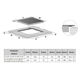 Индукционная варочная панель Weissgauff HI 32 BA Flex (439168)