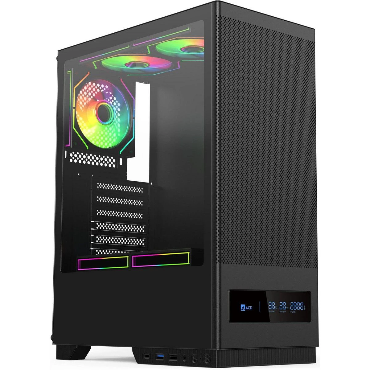 Корпус ACD Citadel 108DB Black - AH-SI1G0-000