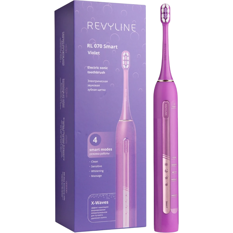 Зубная щётка Revyline RL 070 Violet - 7272 - фото 9