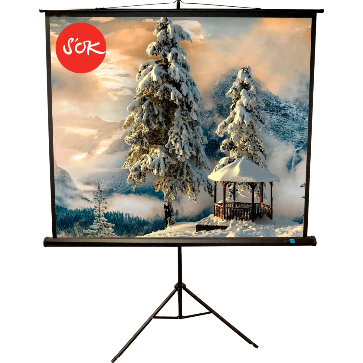 Экран Sakura SCPST-200x200BLCK