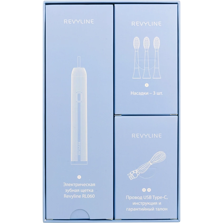 Зубная щётка Revyline RL 060 Cyan - 7061 - фото 6