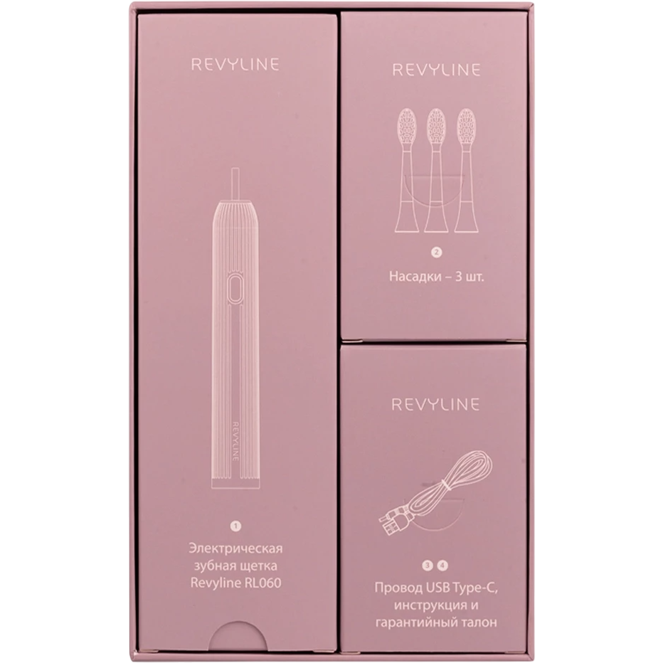 Зубная щётка Revyline RL 060 Pink - 7059 - фото 6