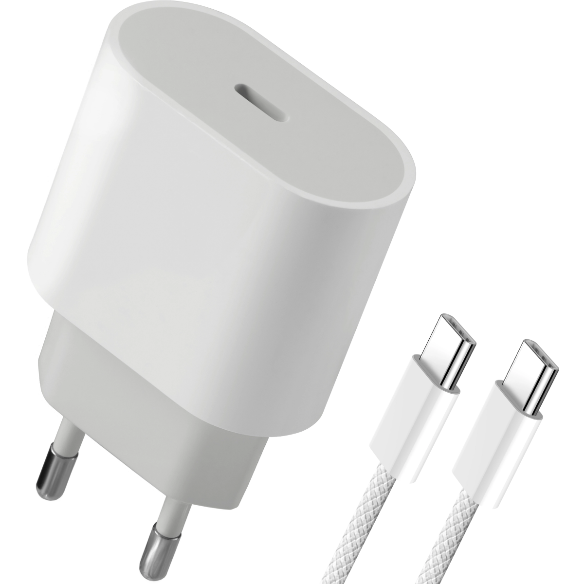 Сетевое зарядное устройство Defender UPA-121 + USB-C Cable