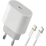 Сетевое зарядное устройство Defender UPA-121 + Lightning Cable (83223)