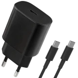 Сетевое зарядное устройство Defender UPA-125 + USB-C Cable (83225)