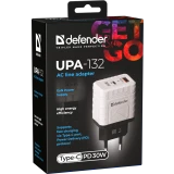 Сетевое зарядное устройство Defender UPA-132 (83230)