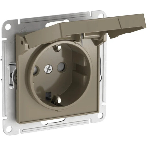 Электрическая розетка Systeme Electric AtlasDesign ATN000546S