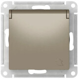 Электрическая розетка Systeme Electric AtlasDesign ATN000546S