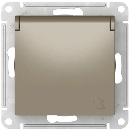 Электрическая розетка Systeme Electric AtlasDesign ATN000546S - фото 3